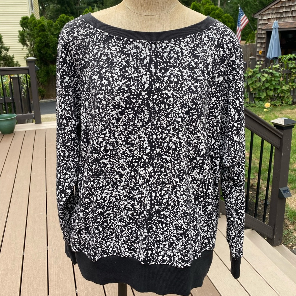 Reebok splattered sweatshirt